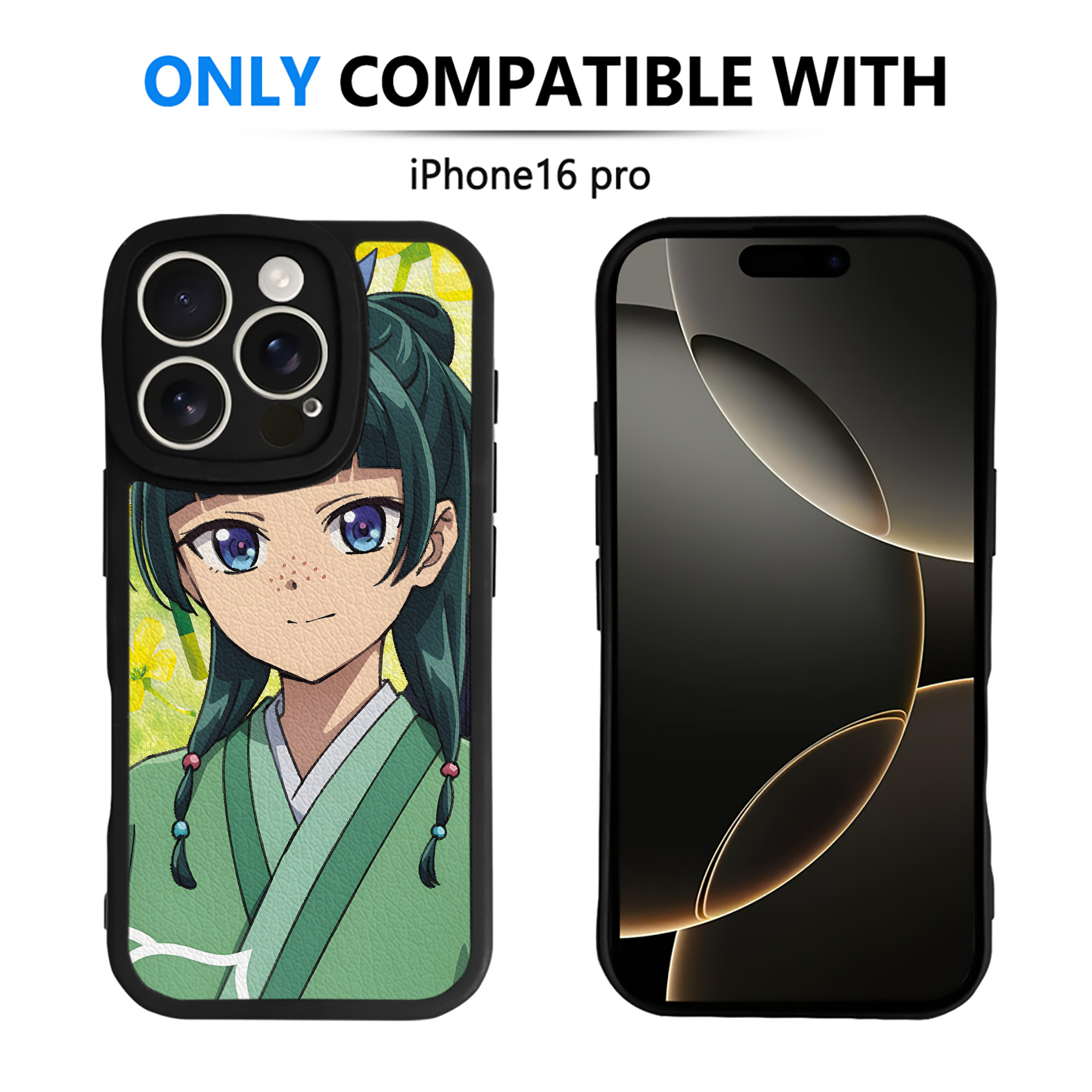 薬屋のひとりごと The Apothecary Diaries 【iPhone 16シリーズ対応】シリコンスマホケース（レザー調） 材質：シリコン